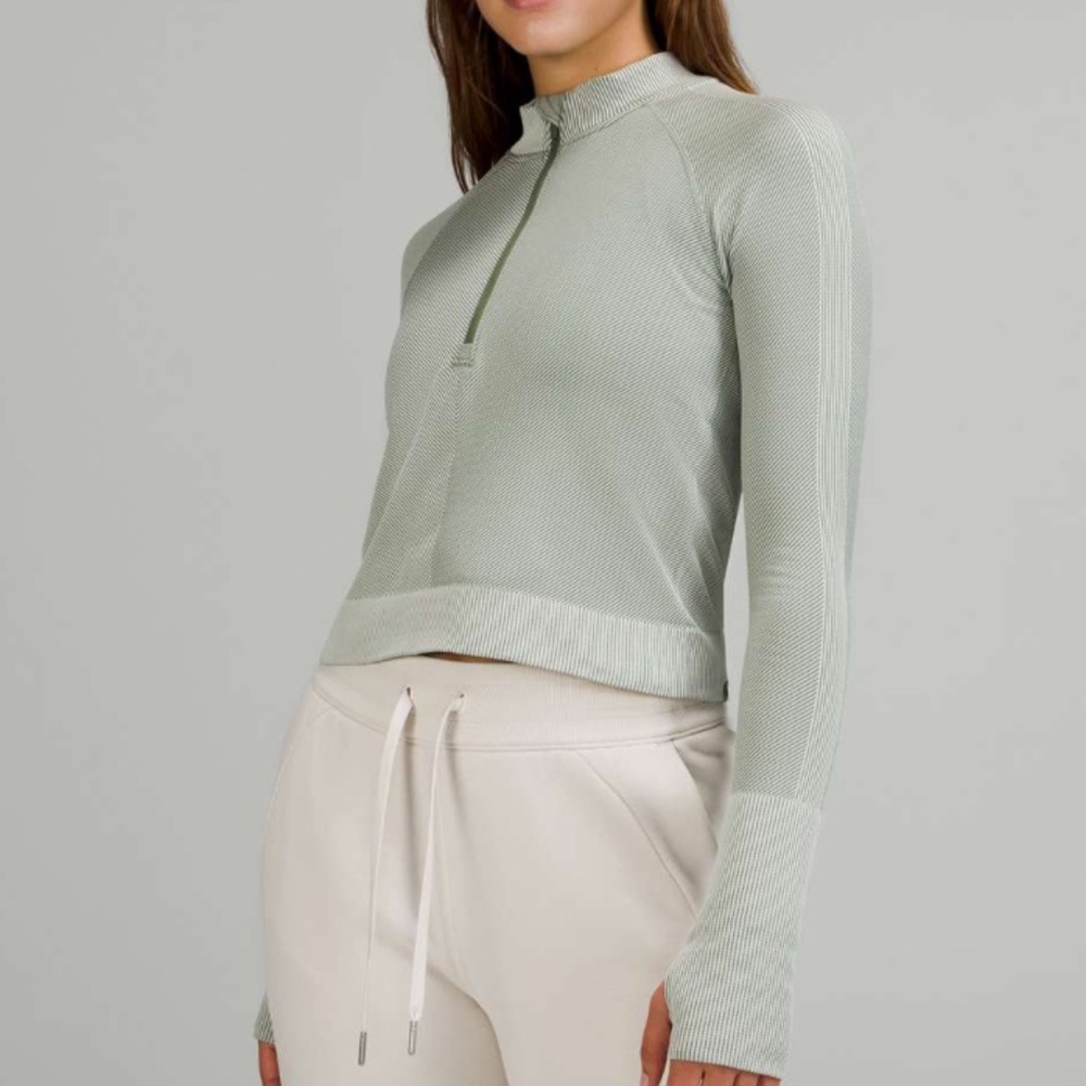 lululemon athletica Light Green Sweater